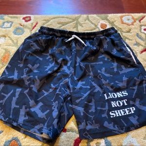 Lions not sheep shorts